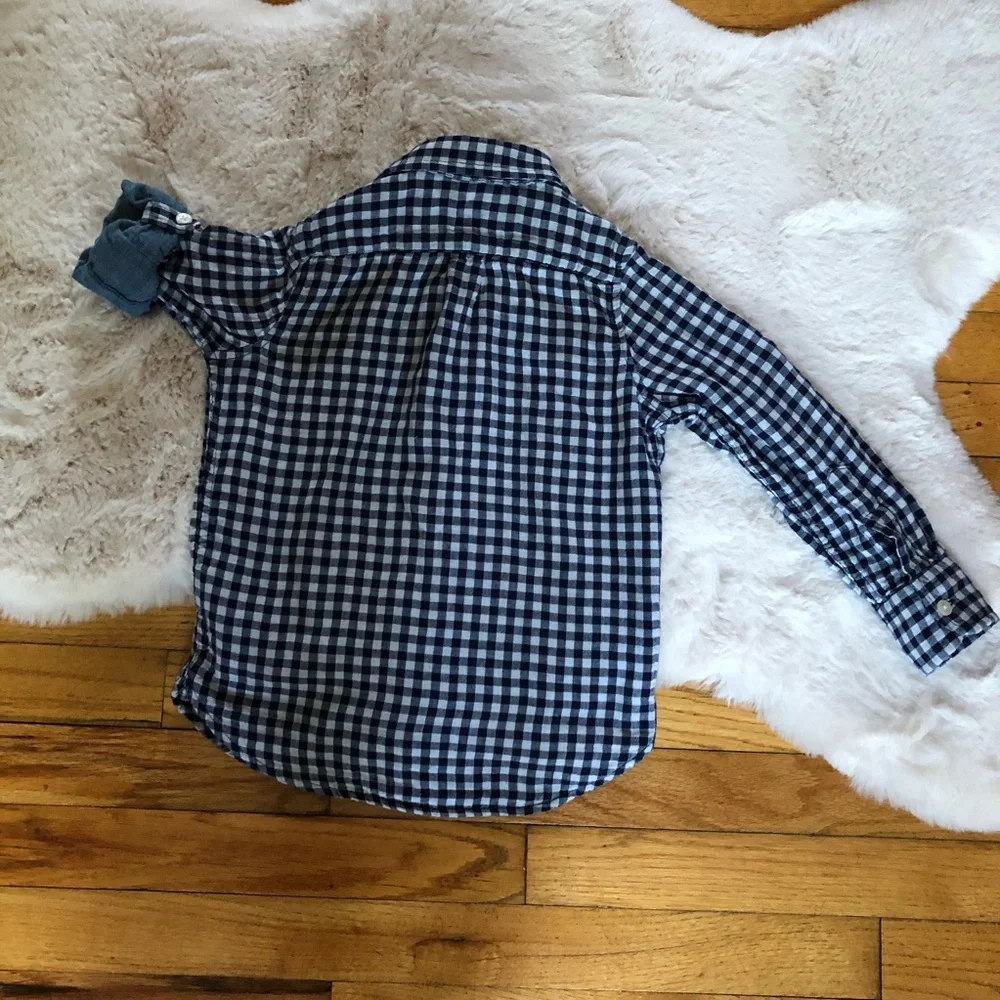Gap Boys Gingham‎ Shirt